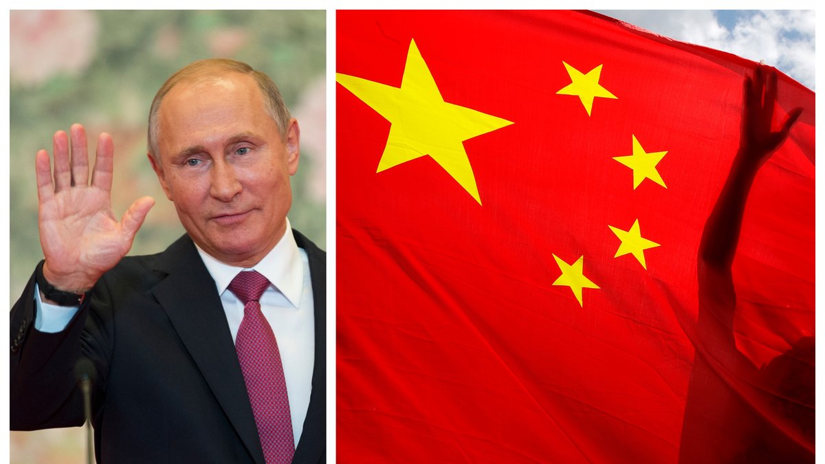 Kina har goda relationer med Ryssland.